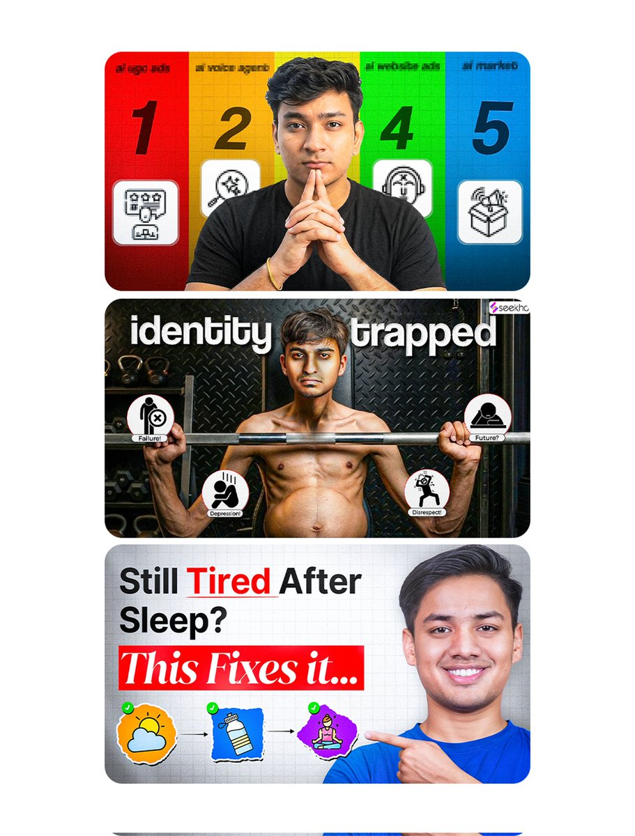 shoaibvisual's tweet image. Recent Thumbnail i Designed! 🎨

Which one do you like the most?

Open for new commissions! 📧

#thumbnails #youtubethumbnail #thumbnaildesign #graphicdesign #shoaibvisual