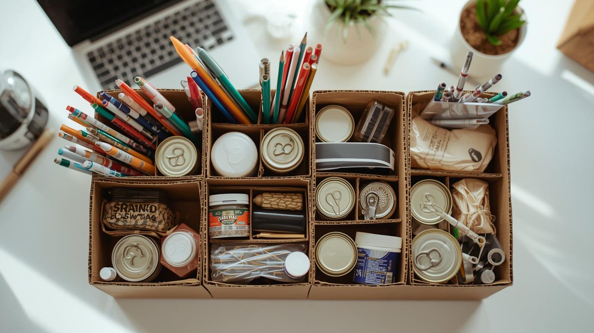 ROI_Maine's tweet image. Put all that leftover food packaging to good use with this DIY desk organizer.

It’s an upcycled organizer anyone can make and use to declutter your office space. 😉

#Organizer #DeskOrganizer #DIYDeskOrganizer
 LocalInfoForYou.com/197012/diy-des…