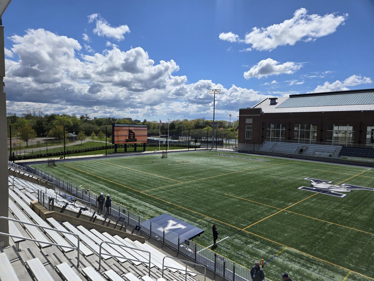 CalU90's tweet photo. Honored to be behind the PA mic for today's @IvyLeague Women's Lacrosse Championship game. @YaleWLacrosse draws at 12pm vs @Princetonwlax

🌿🥍
#PAAnnouncer
@OverTheMic https://t.co/NVMew6GVEL