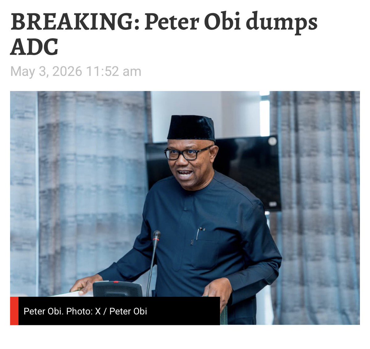 Omoyele Sowore tweet media