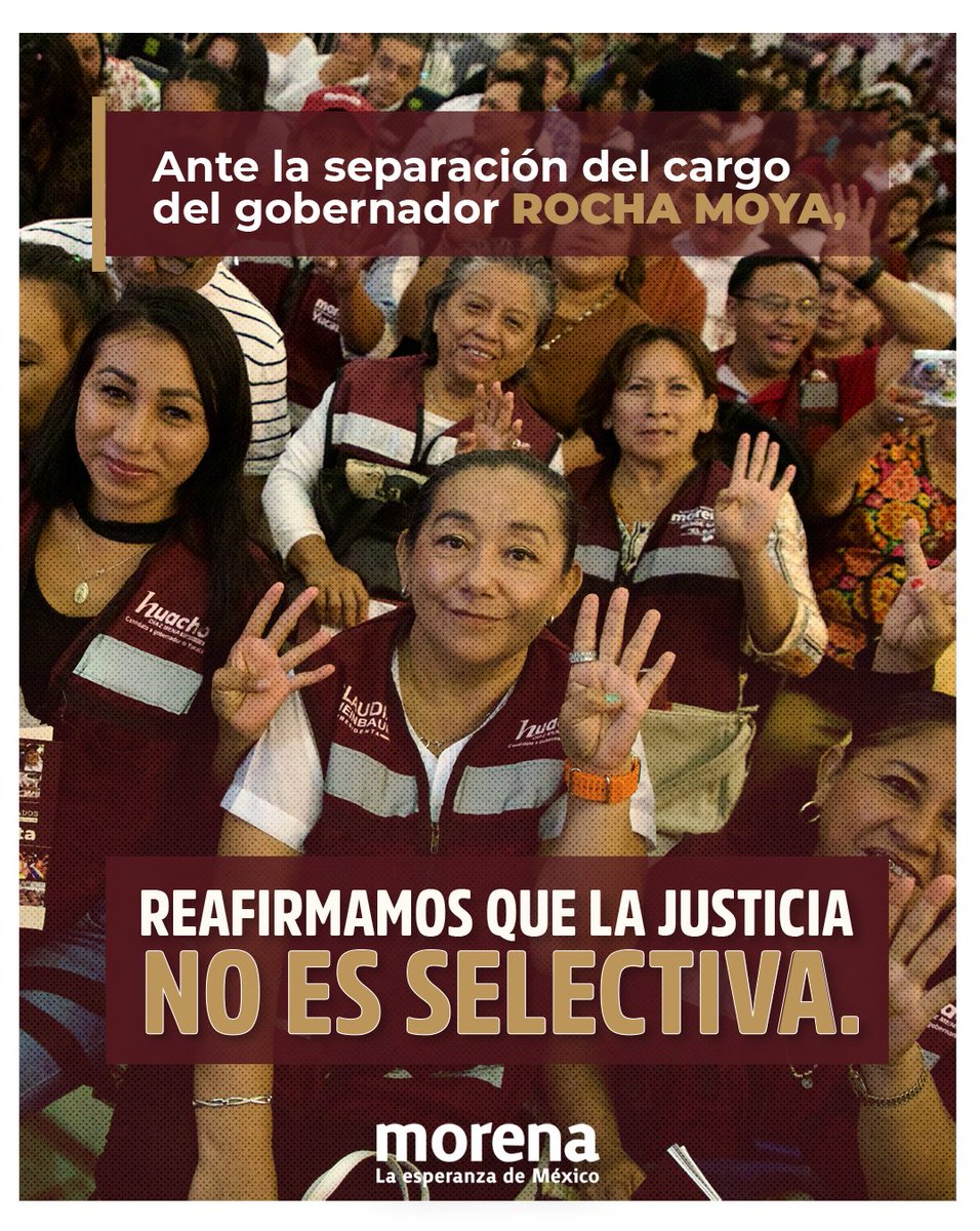 Morena tweet media