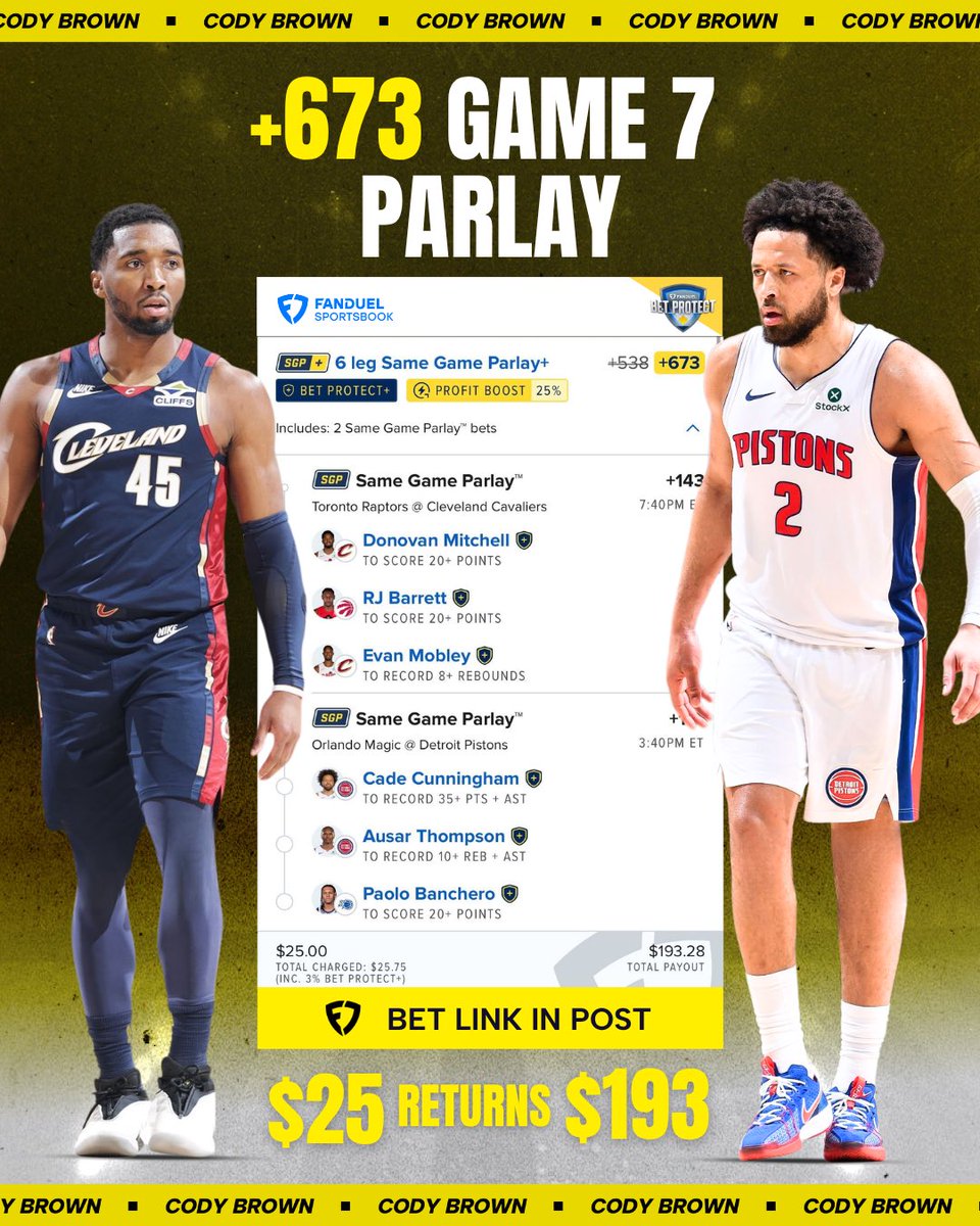 Cody Brown Bets tweet media