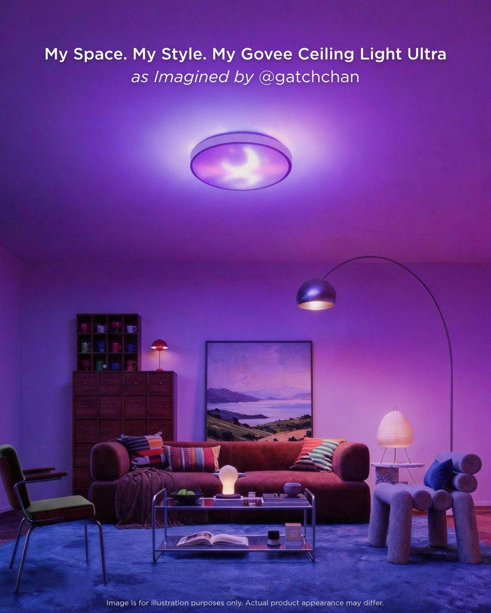 GoveeOfficial's tweet image. #Contest Update 🎨 We’ve already started creating &amp;amp; sending out custom images based on your dream Ceiling Light Ultra designs! Such as these below. 

Enter now by commenting on our contest post with your dream scene! Make sure to comment by May 5th. #GoveeCeilingLight