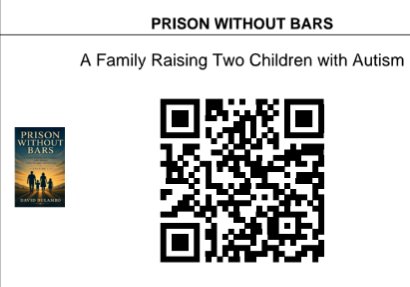 BulaDave9496's tweet image. I just published my book Prison Without Bars — a real story of raising two children with autism.
Faith, struggle, and resilience.
Scan the QR or read here 👇
#Autism #Parenting #Resilience