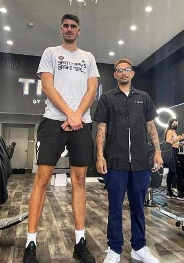 7'4 M.v.K. from Utah being a giant
