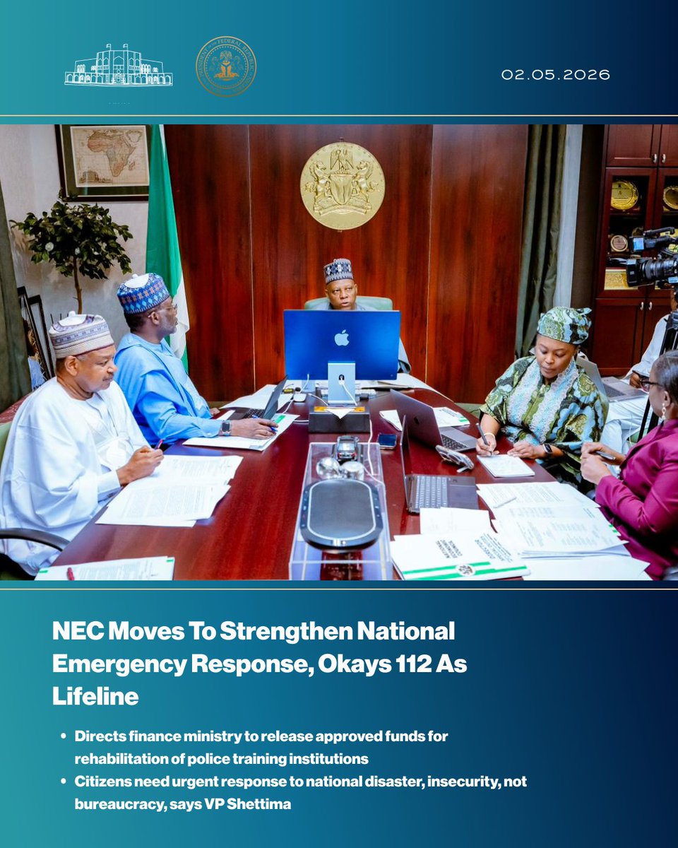 Presidency Nigeria tweet media