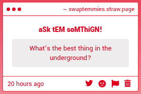 ⭐ The Temmies tweet media