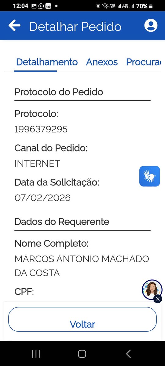 fluriqui's tweet photo. requerimento ao @INSS_oficial @MeuInss @govbr por REJEIÇÃO DE PAGAMENTE DO MEU BENEFÍCIO em 07 de fevereiro de 2026 e não obtive resposta até hoje. O solicitação continua em ANALISE ! https://t.co/GG1ZOTFJQQ