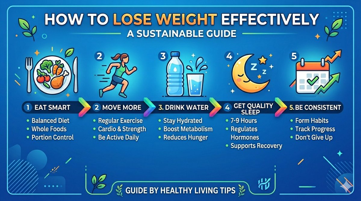 32SUPERIOR32's tweet image. Weight loss isn't about quick fixes—it's about sustainable habits. 🌟

Check out our 5-step guide to get started: 1️⃣ Eat Smart 2️⃣ Move More 3️⃣ Drink Water 4️⃣ Sleep Well 5️⃣ Stay Consistent
Which one are you focusing on today? 👇
#WeightLoss #HealthyLiving #Fitness