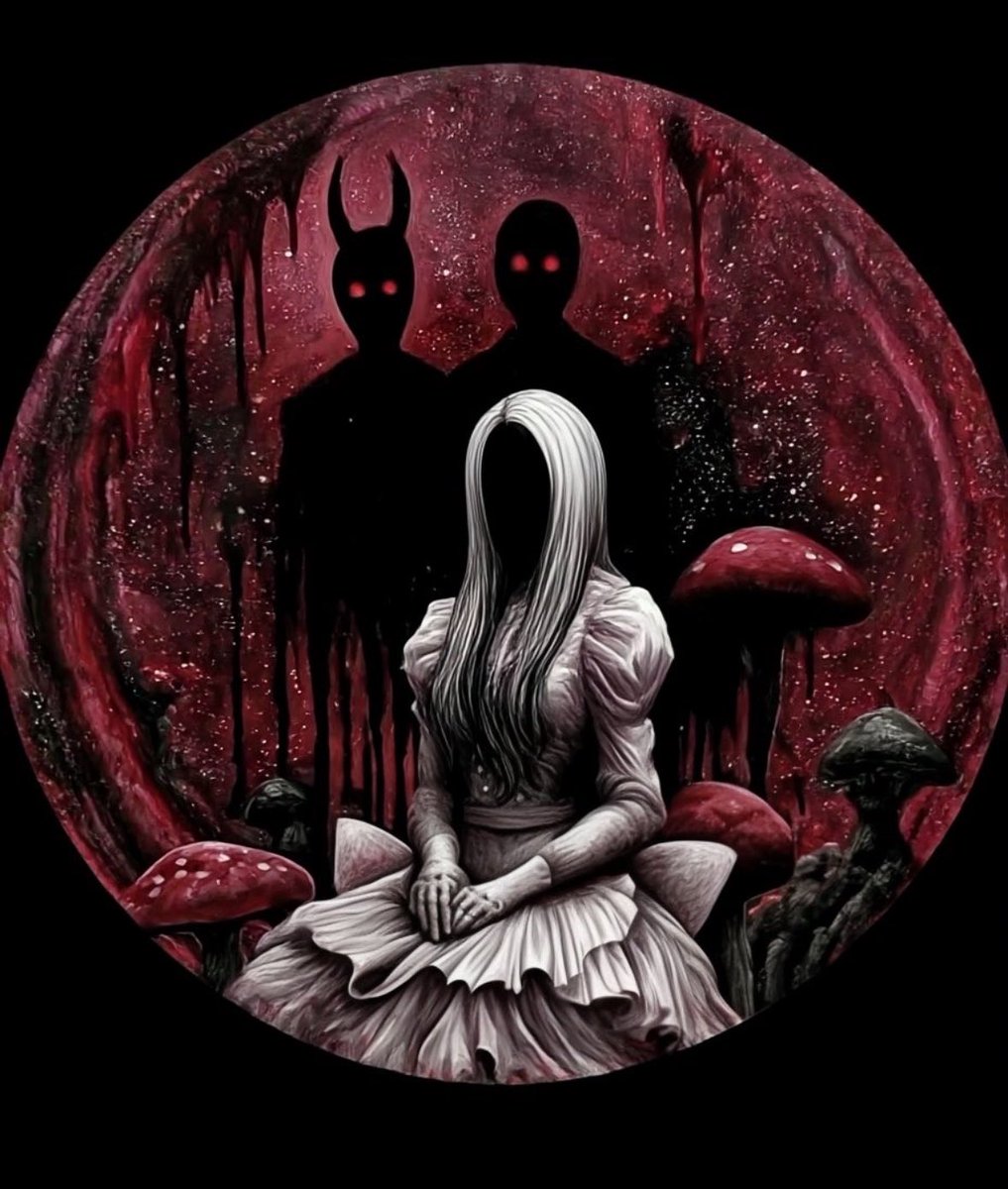 Changedhandle1's tweet image. The ghosts in your head
Just once just be quiet twice
Listen to the black

(just once)
#haikuhorrorprompt 
@haikuprompt 
#haiku 

(just be quiet)
#horrorprompt 
@horrorprompt 

That 👊

art by @TheUnclean
