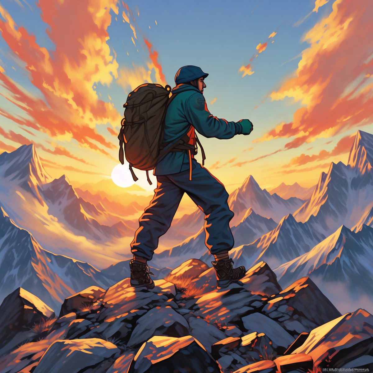 MarcBoulanger's tweet image. "Stumbled Reset. Climbed Repeat. Every small win is a step to break through what’s holding you back. Today’s your day to level up.  #ChallengeAccepted #GrowthMindset"