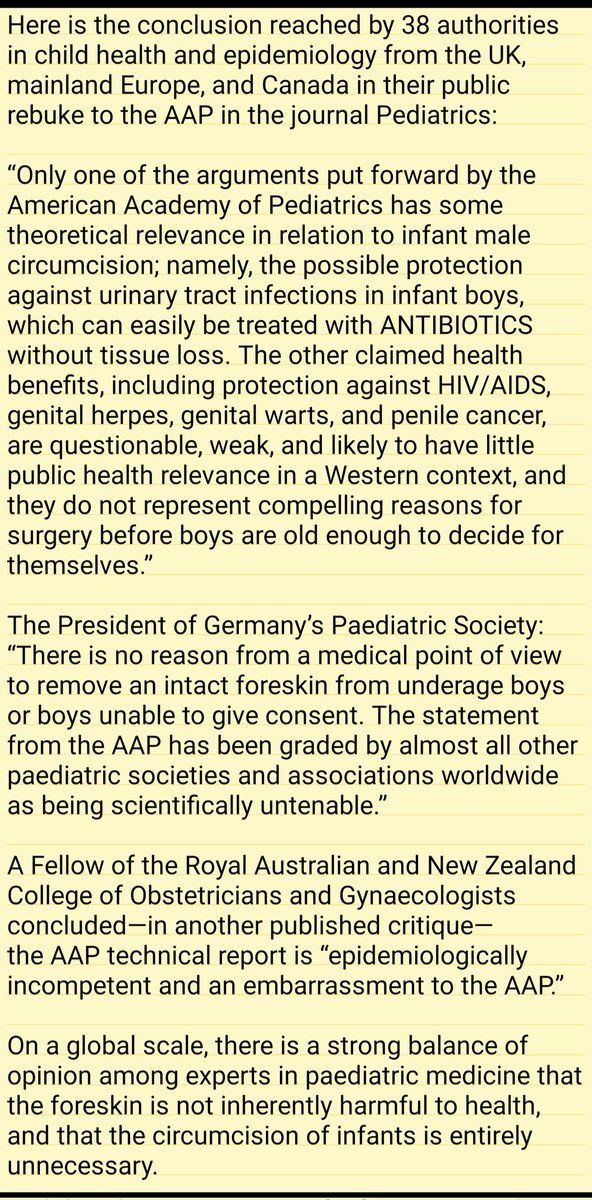 RealAgitator's tweet photo. @3ad8600a99194ff @NYMag You have no idea WTF you're talking and desperately want to keep it that way. The source of this mass 'medical' brutalization custom in America has *never* been parents. That is such a common delusion but widely propagated so uncritically.

'Cult of ignorance' strikes again. https://t.co/LYv5dba6iU