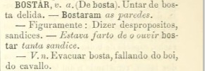 paularosiska's tweet photo. Acabei de descobrir que o que hoje chamamos na internet de "bostejar" (falar idiotices) já existia em 1871 (Dicionário de Domingos Vieira) #etimologia https://t.co/XWvrOlJspz