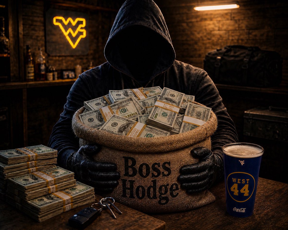 WVU Bag Man tweet media