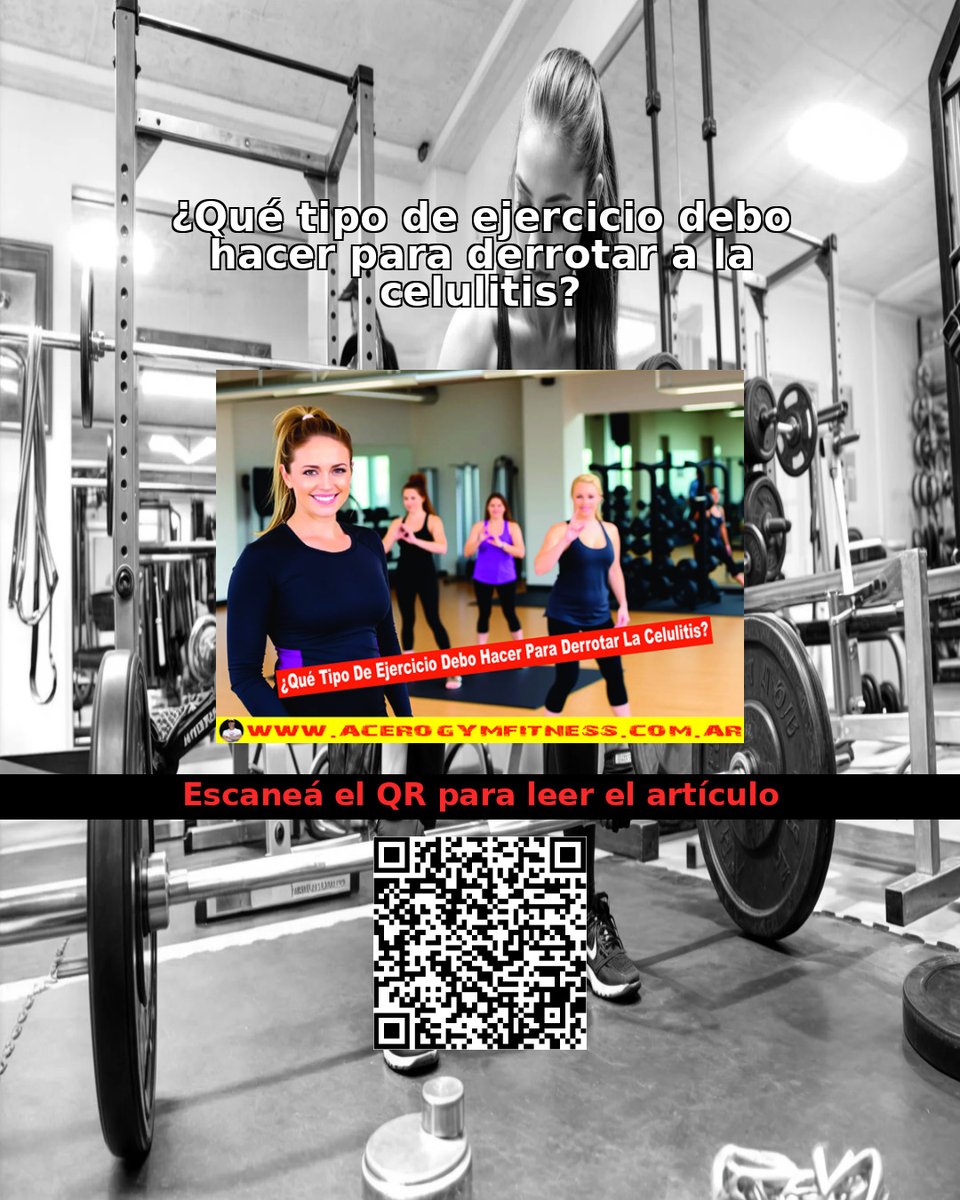acerogym's tweet photo. #Celulitis #Celuless #EjercicioParaCelulitis #EntrenamientoDeFuerza #DietaParaCelulitis #SaludFemenina #FitnessParaMujeres #RutinaDeEjercicio #PérdidaDePeso #TonificaciónMuscular #MejoraDeLaTexturaDeLaPiel #Cellulite #ExerciseForCellulite #StrengthTraining #DietForCellulite https://t.co/7ORh4JEDuQ