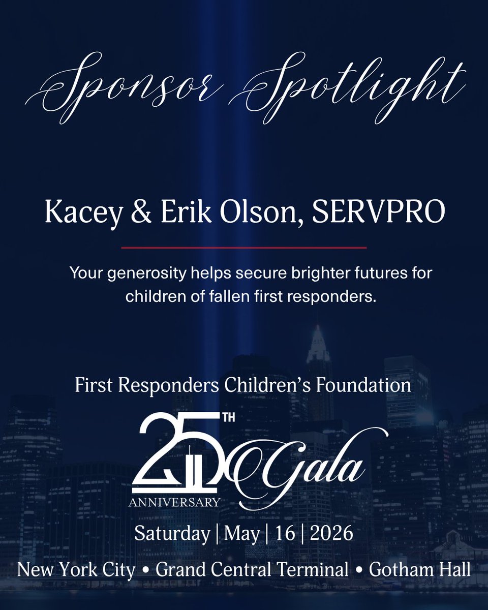 First Responders Children's Foundation tweet media