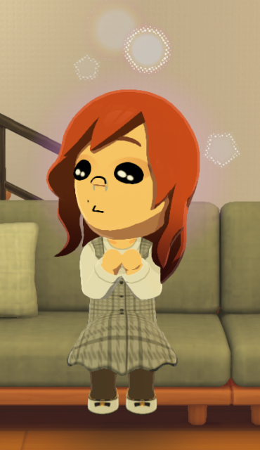 she's watching takuran hype moments on the tv