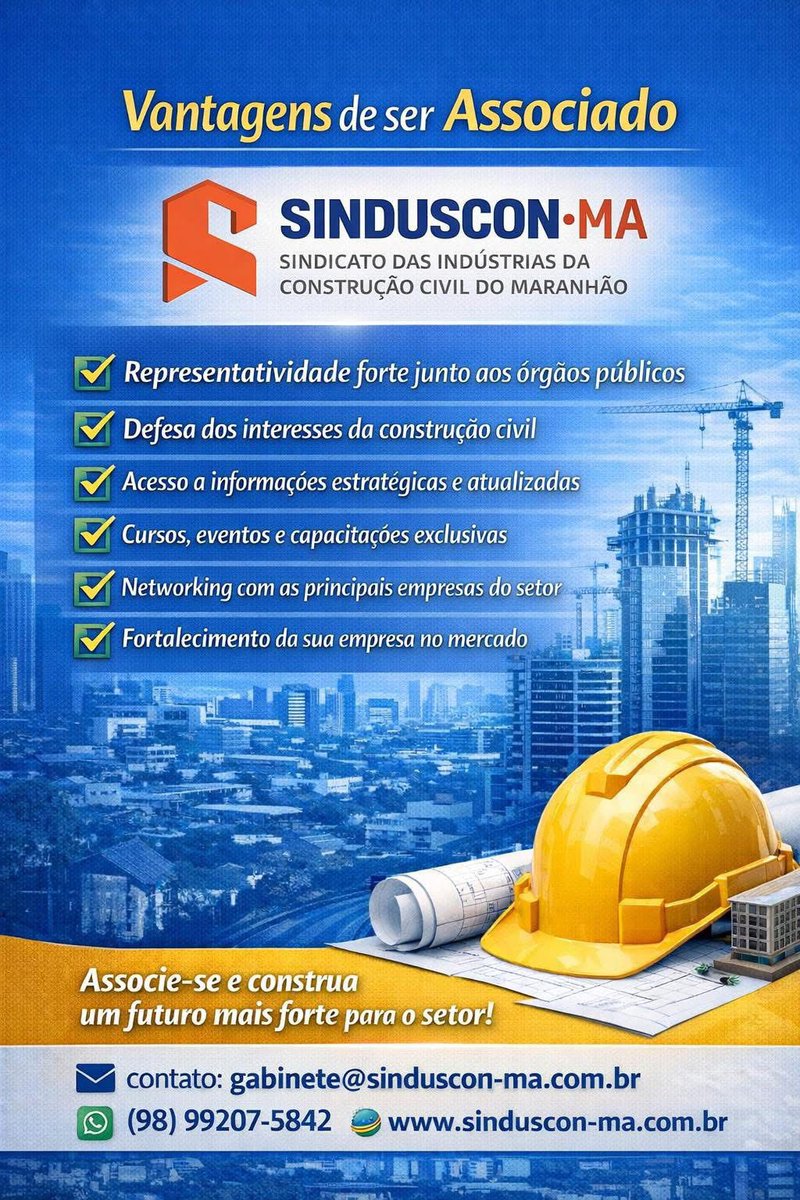 Sinduscon-MA tweet media