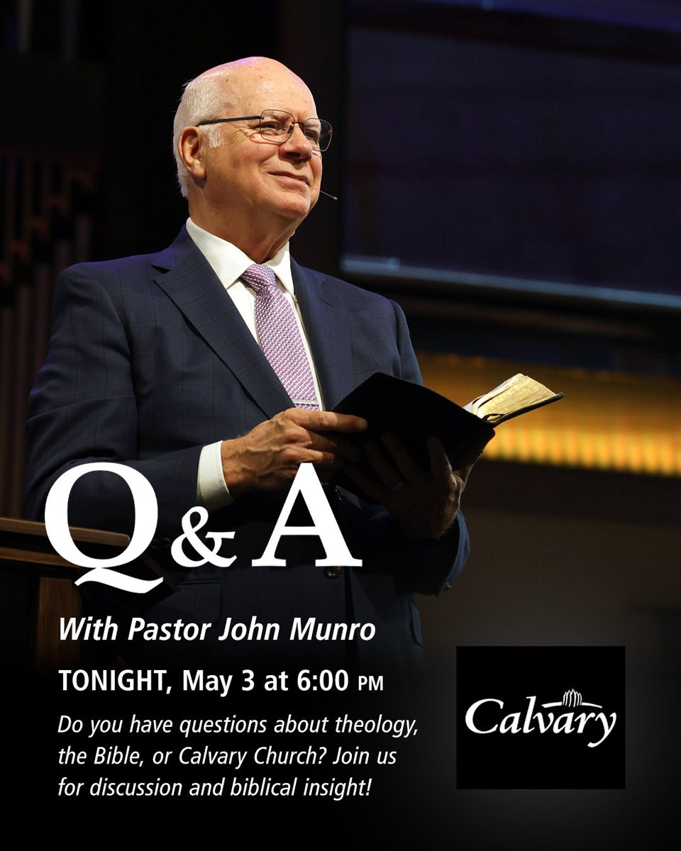 Calvary Church tweet media