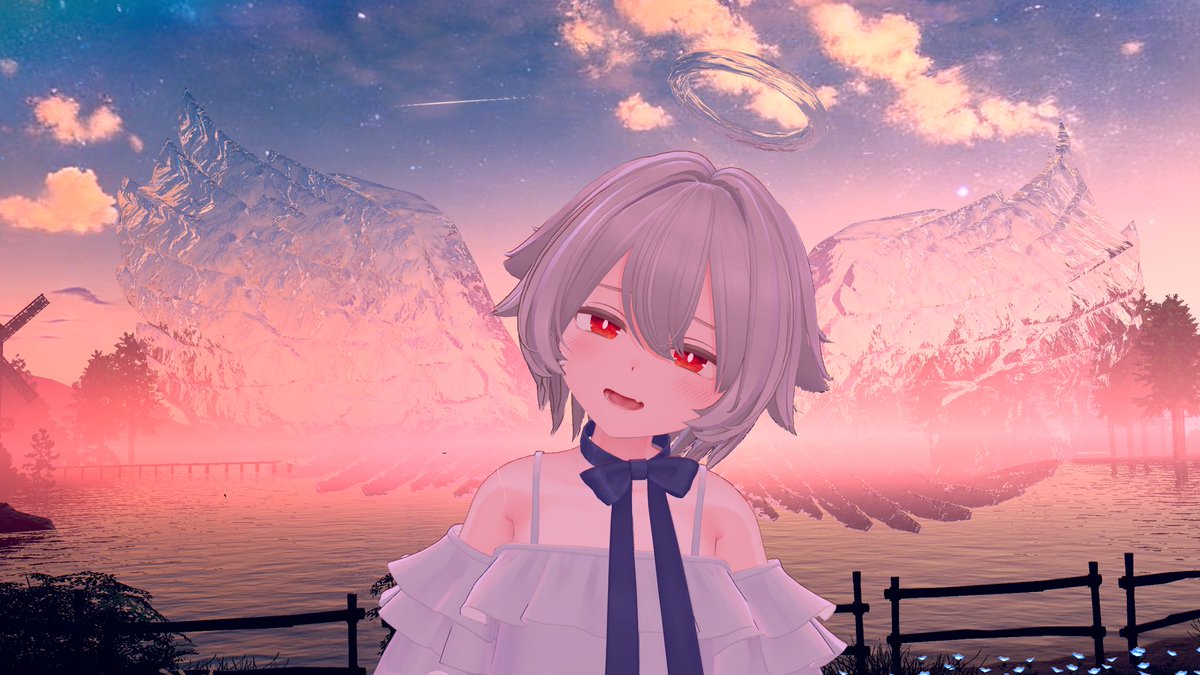 vrc_mikan's tweet photo. 透明な🪽 https://t.co/ZWGxtEhDZz
