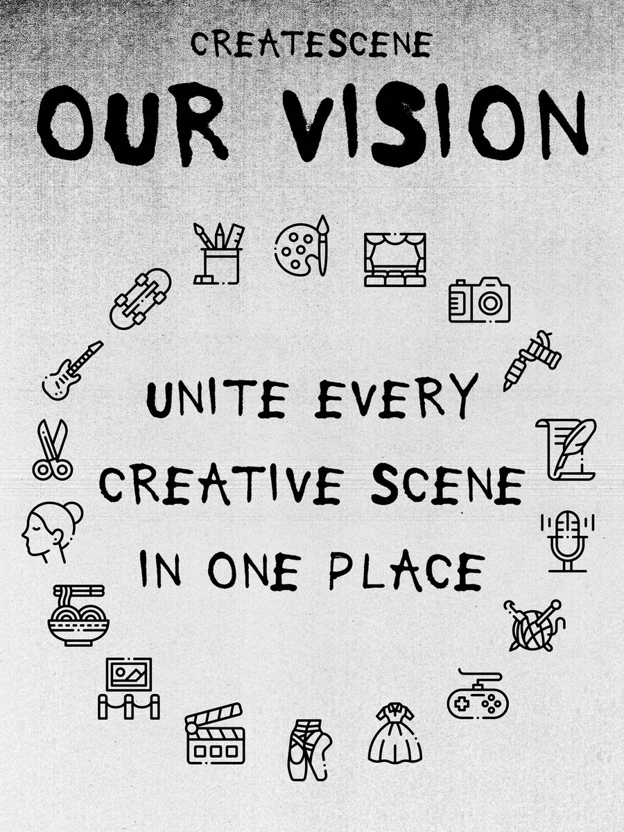 CreateScene tweet media