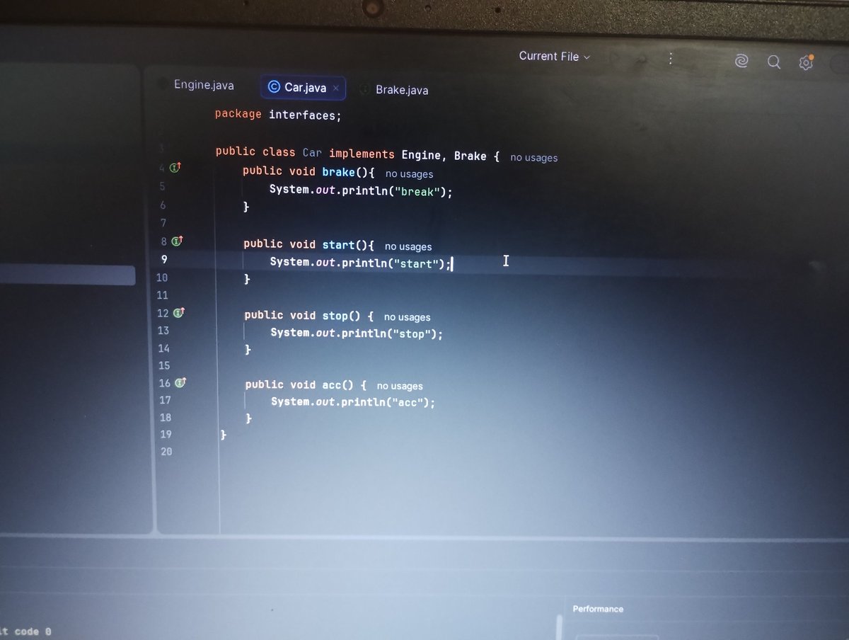 SwainShubh's tweet image. Day 8 of java 🚀 

Today's I learn some new things like

✅ Object methods 
✅ Abstract classes 
✅ Interfaces 

 Just stay consistent 
#java