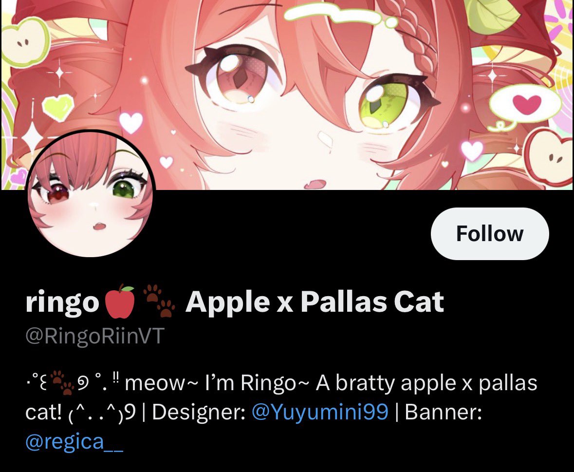 Ringo🍎🐾 Apple x Pallas Cat tweet media