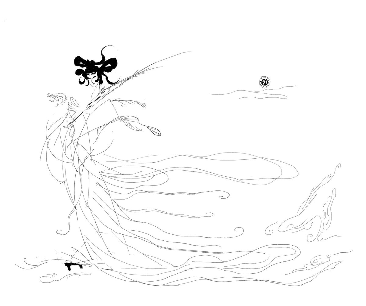 EggOrigins's tweet image. 洛神
#art #drawing