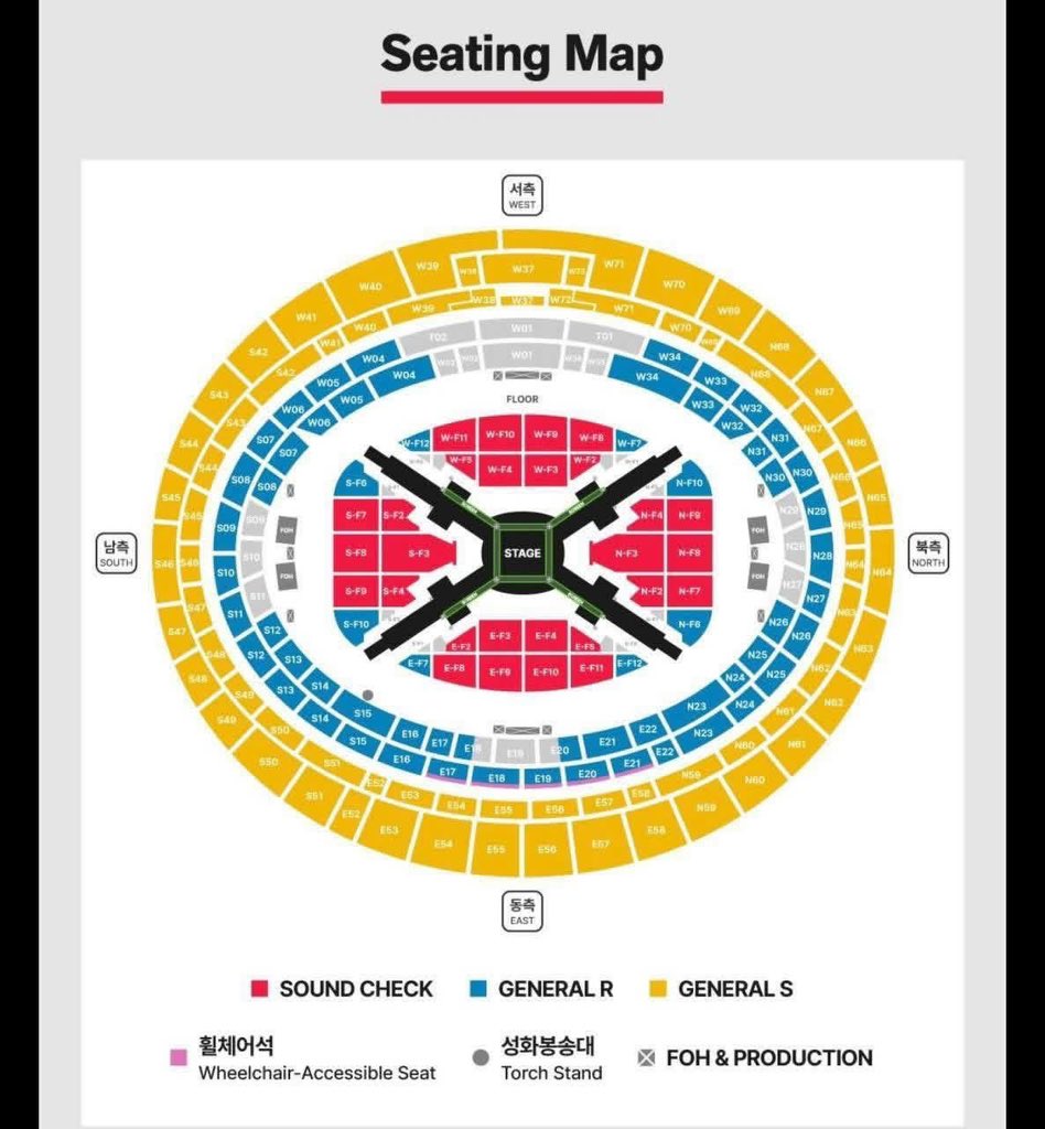 sunin2z's tweet image. #WTS
BTS WORLD TOUR ‘ARIRANG’ IN BUSAN
🗓️2026.6.12 &amp;amp;13
 
Tickets available;
Floor Soundcheck:
(W-F4,N-F3,E-F4 &amp;amp; S-F3)
General R:
(N-F6 &amp;amp; E21)

Local/international fans DM
(NOL)✅️
Global accounts ok!!
Dm me to buy📥
#BTS_ARİRANG #bt