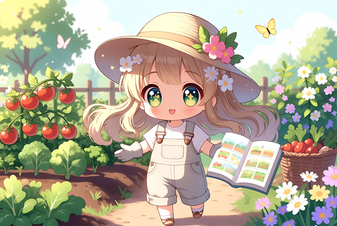 nxvac's tweet photo. きょうの畑はどんなページをめくるかな🌿

ぱらり暦をひらいてヒントを見つけよう📅
わくわく今日のしごとを選んでみよう🧤

とことこ畑で手を動かしてみよう👣
季節といっしょに進む一日だね🌞

#畑しごと #季節の暮らし #家庭菜園 https://t.co/rBpvp3nUeW