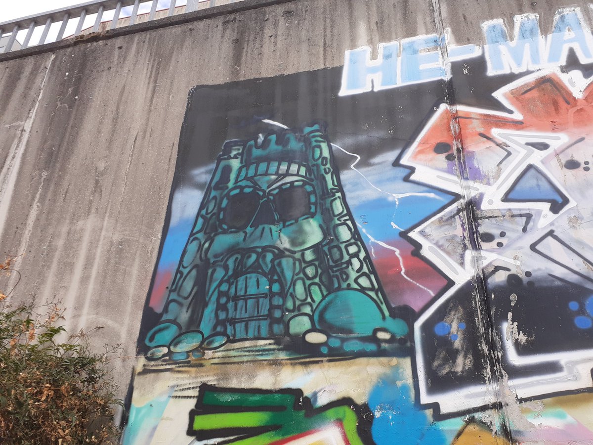 ENTEBRAS's tweet image. Lembrades os Masters do Universo, os bonecos de #HeMan?
Atopei un #graffiti na miña cidade ben curioso #retro #80s #MOTU
@mastersmovie @AmazonMGMStudio @SonyPictures