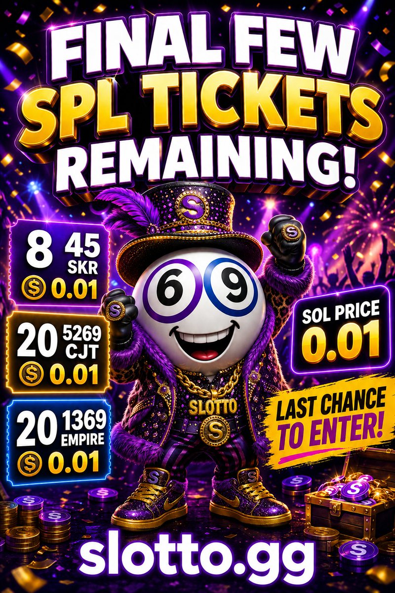 slottogg_'s tweet photo. 3hrs 49mins and counting....

5.59 SOL JACKPOT‼️

https://t.co/boRtEhKu7S https://t.co/pFEPNfGEyb