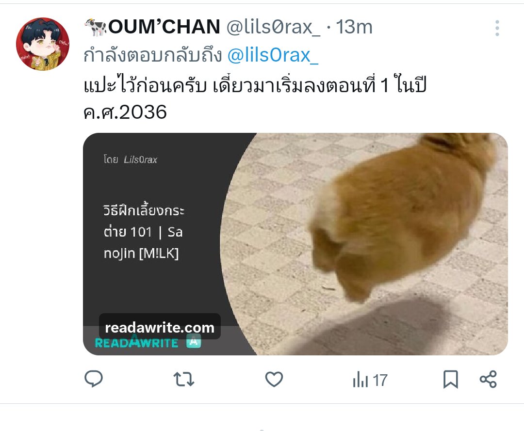 🐄OUM’CHAN tweet media