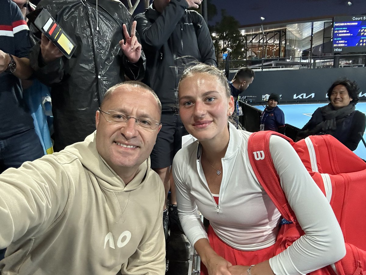 AmbVasyl's tweet photo. Ukrainian pride on the global stage 🇺🇦🎾

@marta_kostyuk  has secured the biggest victory of her career, winning the prestigious Madrid Open title.

This is more than a sporting achievement — it’s a testament to resilience, determination, and the strength of Ukraine on the world stage.

Congratulations, Marta — your victory inspires millions 💙💛

📷 AO, Melbourne, January 2026 Marta Kostyuk