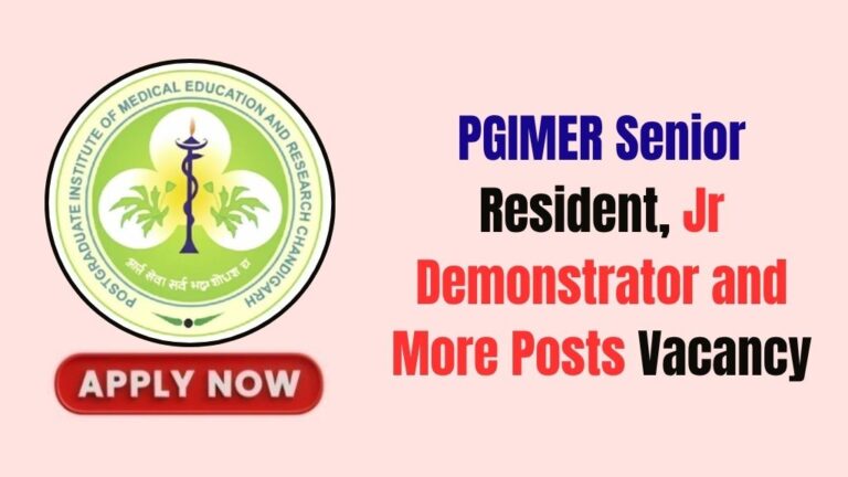 naukri_sarkari2's tweet image. PGIMER Recruitment 2026

An official notification has been issued by the Postgraduate Institute of Medical Education and Research for the recruitment of Senior Resident, Senior Medical Officer, and Demonstrator posts.

#recruitment

sarkarinaukariofficial.com/pgimer-recruit…