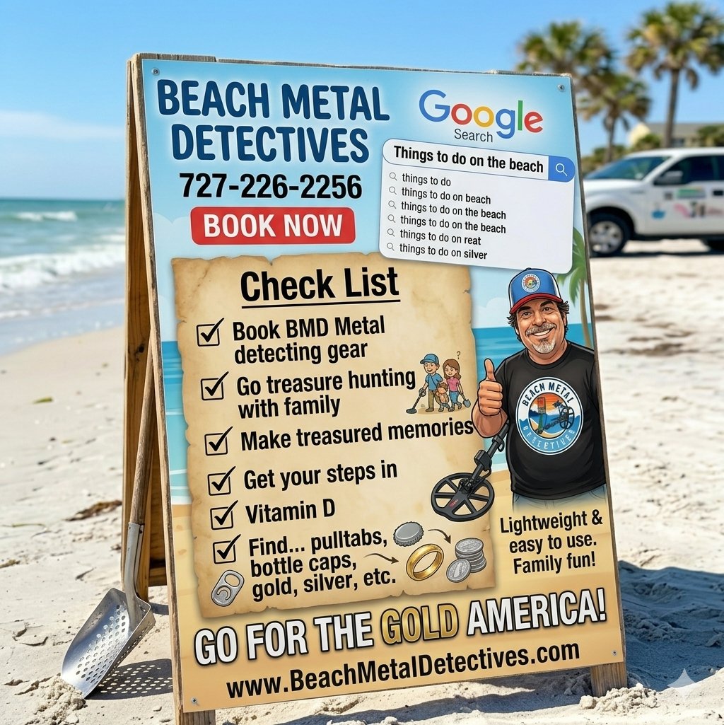 Beach Metal Detectives tweet media