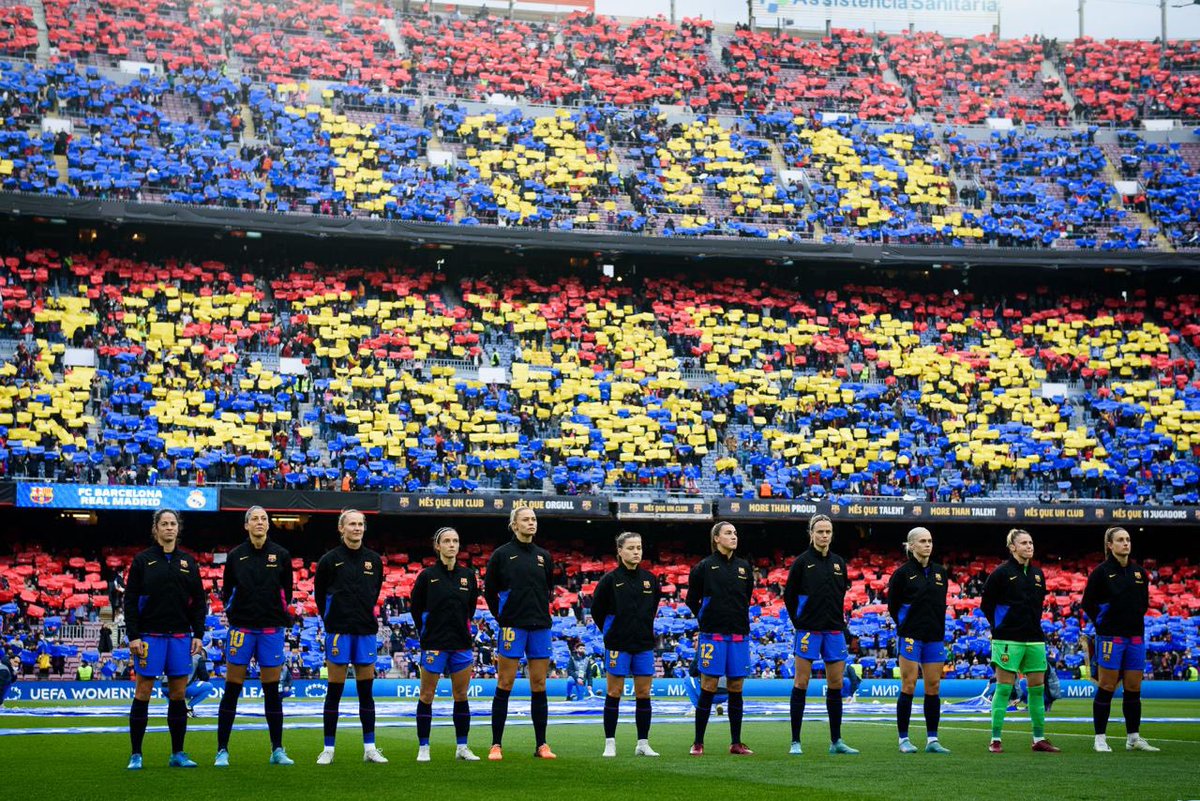 💫 Entrades exhaurides

El Barça anuncia que ha venut totes les entrades pel partit d’avui contra el Bayern

Unes 60.000 persones ompliran el Camp Nou (la zona de la grada d’animació no està a la venda)