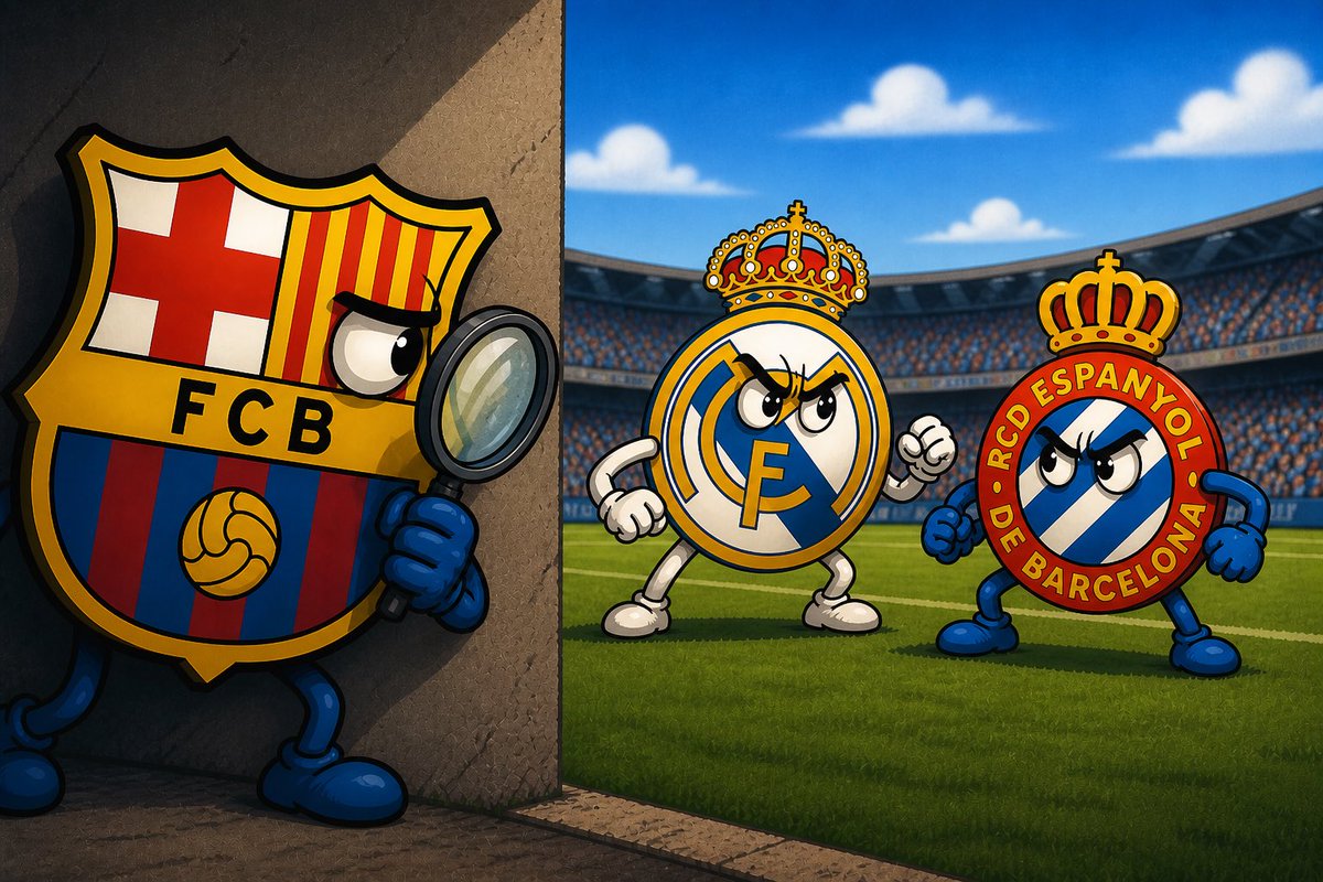 🔎🏆 ¿Qué necesita el FC Barcelona para ser campeón de LaLiga?

▶️ Si el Real Madrid pierde con el Espanyol.

▶️ Si el Real Madrid empata con el Espanyol.

▶️ Si el Real Madrid gana al Espanyol, se decidiría LaLiga en el Clásico. Al Barça le valdría ganar o empatar.