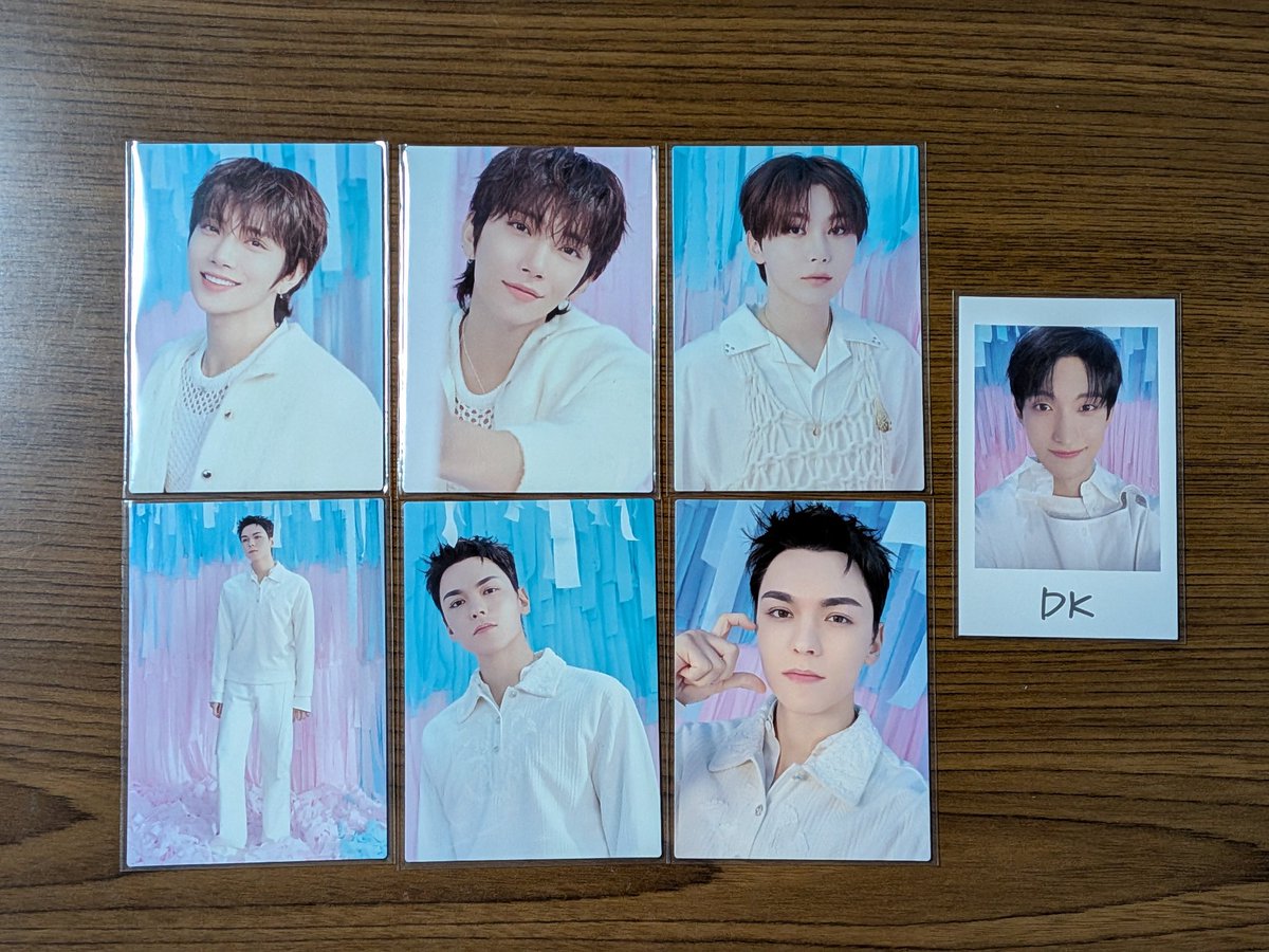 svt_scmhwz's tweet image. SEVENTEEN セブチ YAKUSOKU ペンミ グッズ トレカ インスタントフォト チェキ 交換

【譲】 画像のもの

【求】 THE8  JUN

5/14東京会場手渡し or 郵送
お気軽にお声がけください🙇🏻

#SEVENTEEN #SEVENTEEN交換