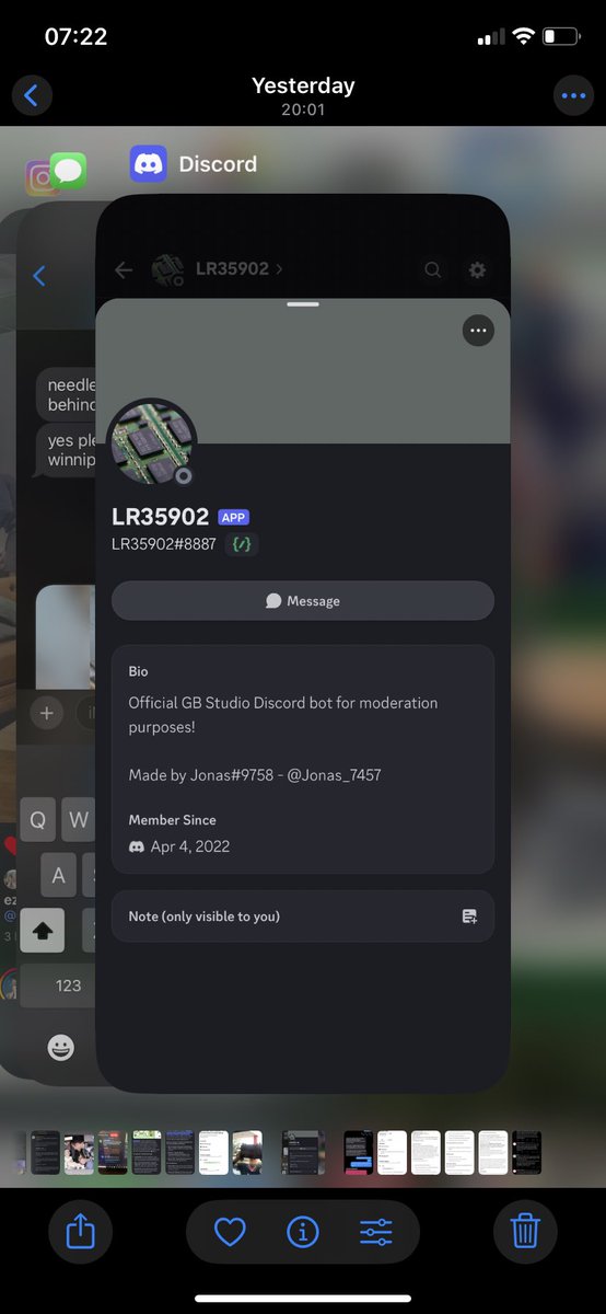 CJSaila's tweet photo. @RepugnantBounty @veundumerno @LR35902 I think @LR35902 is a bot - it was created by the person listed below, Jonas https://t.co/CcrFKsjDgU