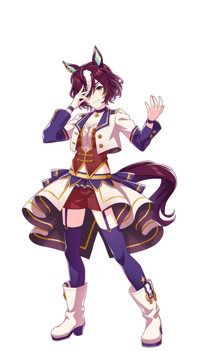 #タニノギムレット誕生祭2026
#タニノギムレット生誕祭2026
#5月4日はタニノギムレットの誕生日
#ウマ娘プリティーダービー

今日は独特の美学を持ちそれに従ってのみ行動する。なおアピールとしてよく柵を蹴り壊す破壊神でもある。タニノギムレットの誕生日です。
おめでとうございます🎉