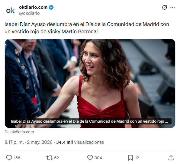 JulianMaciasT's tweet image. Los dos millones de euros que le ha dado Ayuso a OkDiario a dedo de nuestros impuestos no solo valen para inventar fake news contra sus rivales políticos, también para decirle cada día lo guapa e inteligente que es.