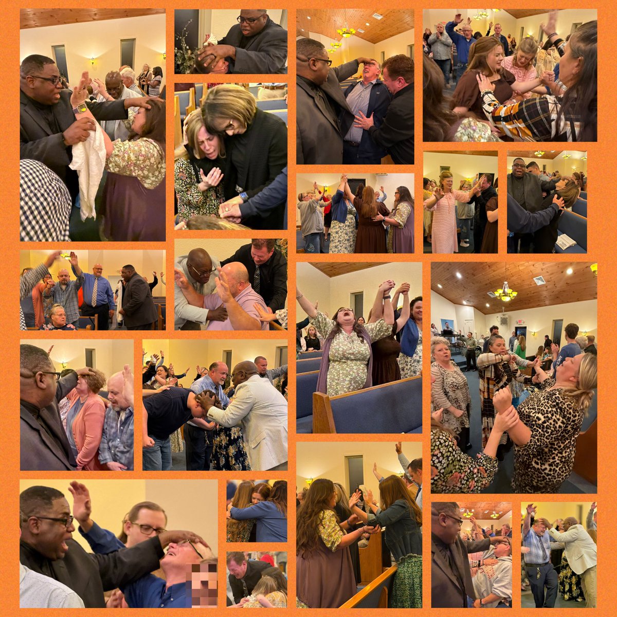 drmlsanchez's tweet photo. Bishop Melvin L Sanchez preaching at the Harmon Holiness Revival in Grundy VA. What a powerful move of God! https://t.co/s8WZAEOvvG