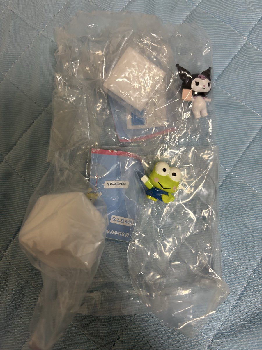 rw7sf's tweet photo. サンリオ がんばれおそうじフィギュア 交換

譲 けろっぴ クロミ

求 ハンギョドン ポチャッコ キティペックル or買取

郵送or名古屋手渡し
郵送の場合買取or2:2のみ

お気軽にお問い合わせください🌼 https://t.co/yR63Z6Ptfb