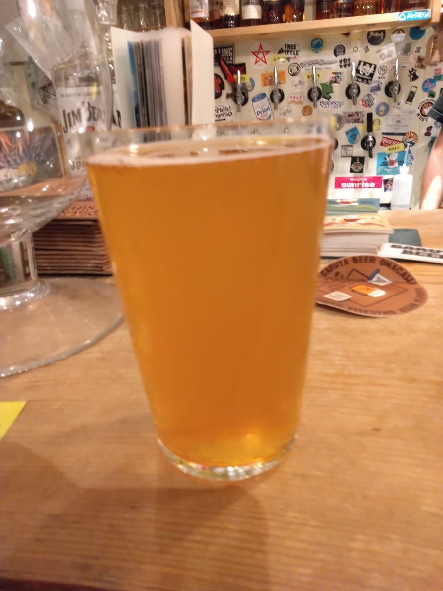 そして直会も終わり、再びガル屋さんでビール中