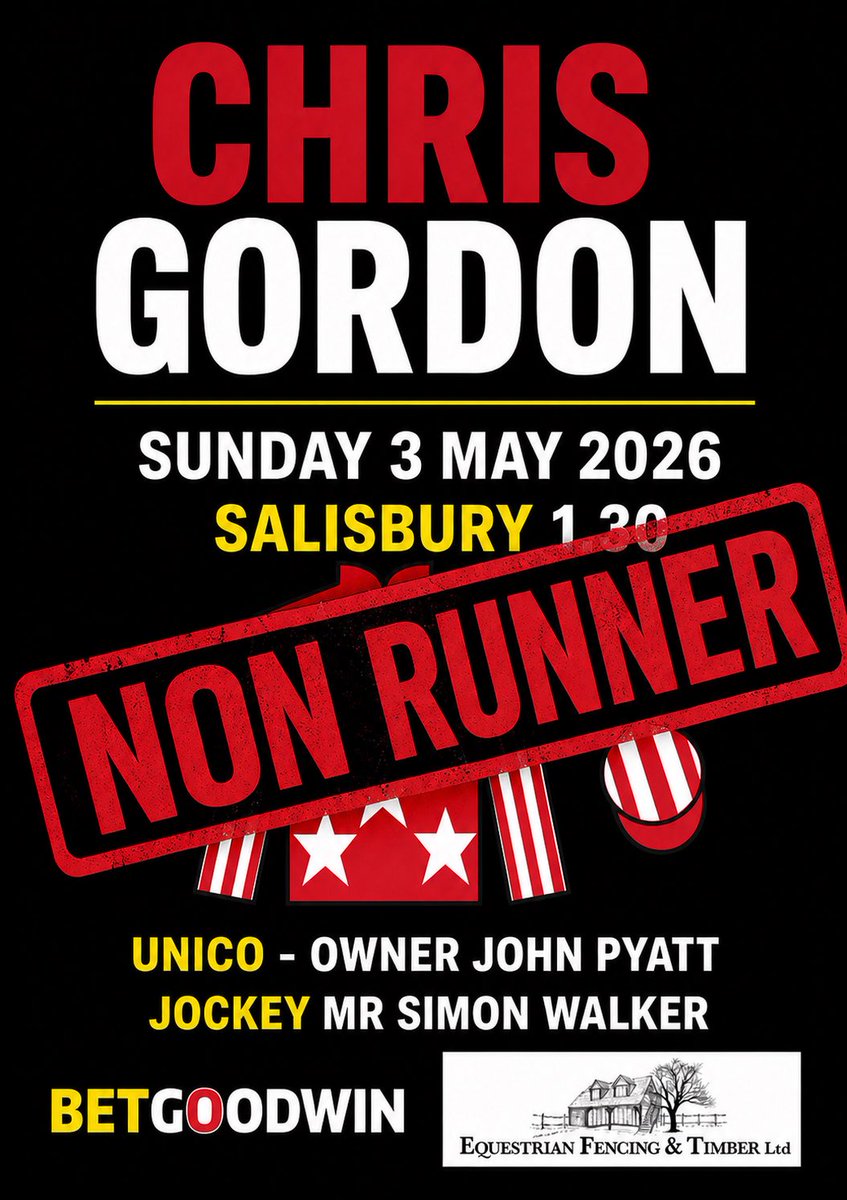 Chris Gordon Racing tweet media