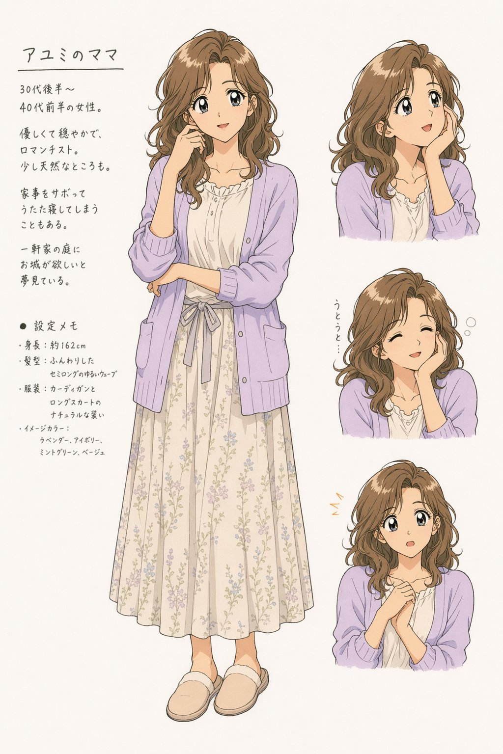 Standalone Anime Character Portrait - Reference 1