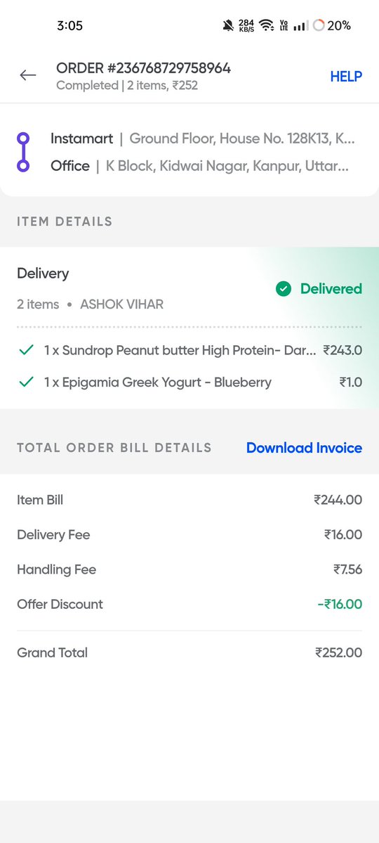 aadtiyaaa's tweet image. I'm extremely disappointed with my recent order from Instamart. @SwiggyCares, received a mold-infested product which is a serious health hazard. I demand an immediate refund to the original source. This negligence is unacceptable. #FoodSafety #ConsumerRights @consaff @fssaiindia