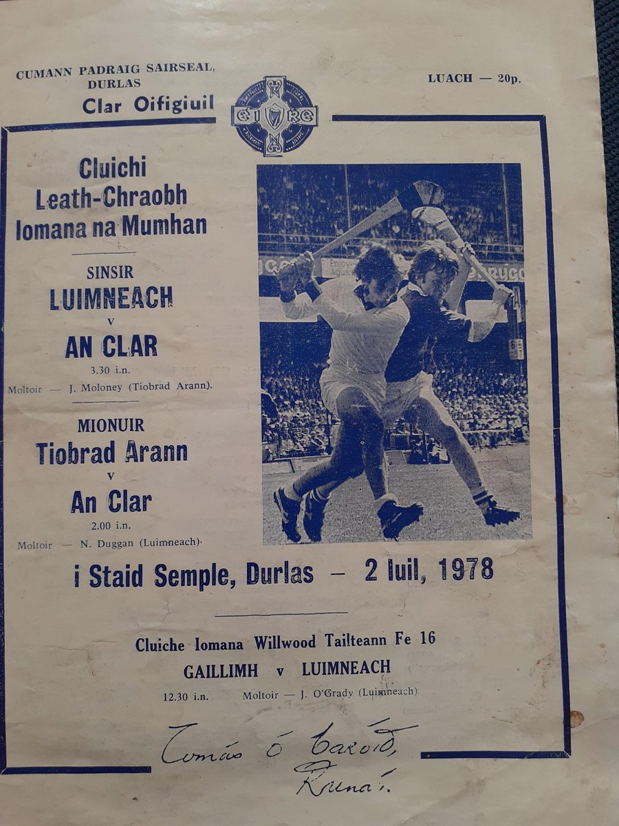 galway gaa programmes tweet media