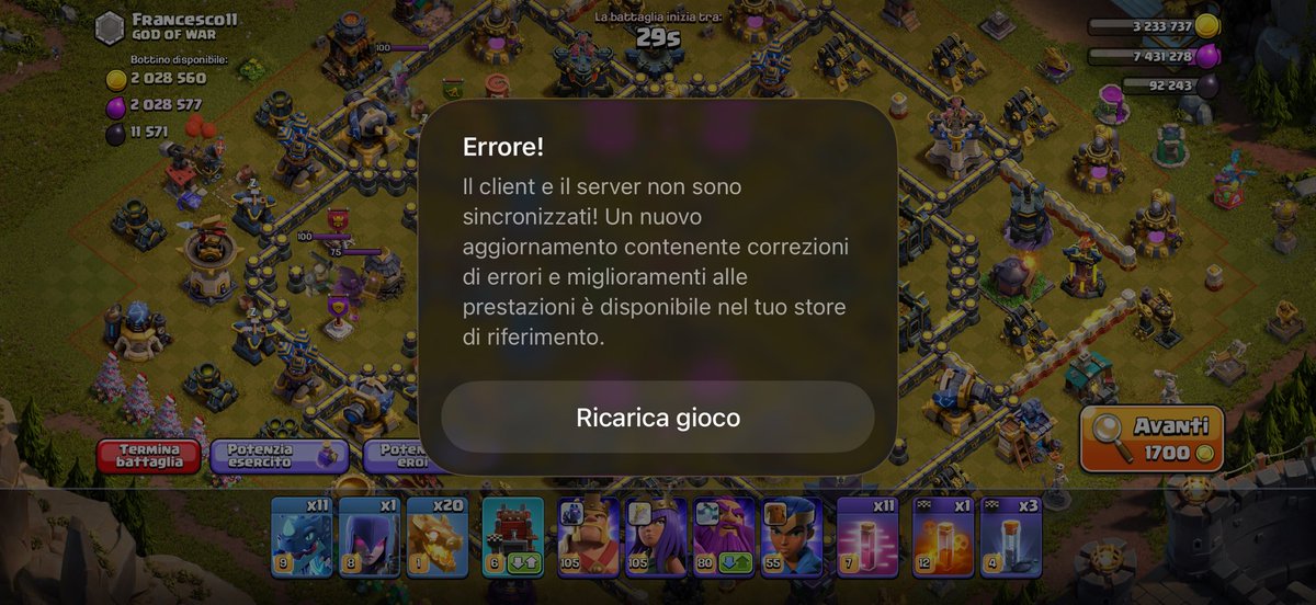 MatteoPassini2's tweet photo. @ClashofClans only on good loot. this game is so sad https://t.co/Wgvo4Avu7t